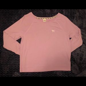 Light Purple VS PINK crew neck - Size Large